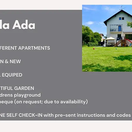 Ada - 4 Cosy Apartmán